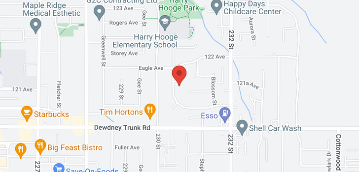 map of 23060 121 A AVENUE